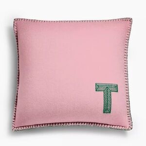 Tiffany & Co. Pink and Green Accent Pillow